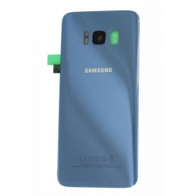 Samsung G950F Galaxy S8 baksida / batterilucka ljusblå (Coral Blue) (begagnad grade B, original)