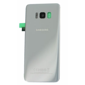 Samsung G950F Galaxy S8 baksida / batterilucka silver (Arctic silver) (begagnad grade B, original)