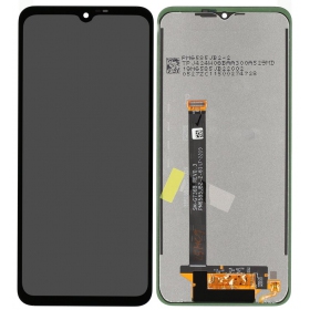 Ekranas Samsung G736 Xcover 6 Pro 2022 su lietimui jautriu stikliuku svart original (service pack)