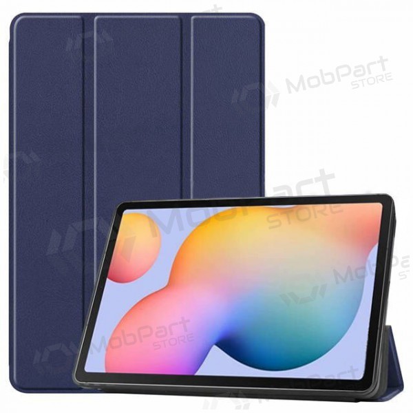 Apple iPad Pro 11 (2018 / 2020 / 2021 / 2022) fodral, skal "Smart Leather" (mörkblå)