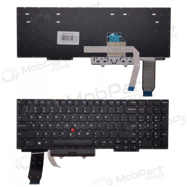 LENOVO Thinkpad E15 Gen 2, su trackpoint, US tangentbord