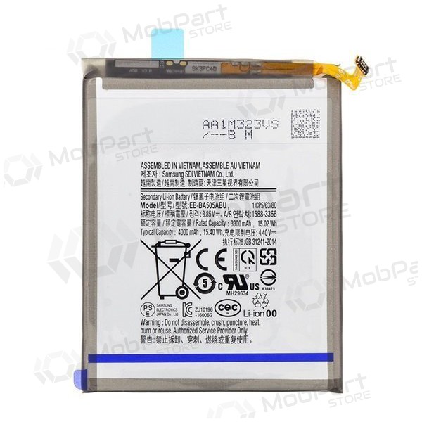 Samsung A505 Galaxy A50 2019 / A305 Galaxy A30 2019 (EB-BA505ABU) batteri / ackumulator (4000mAh)