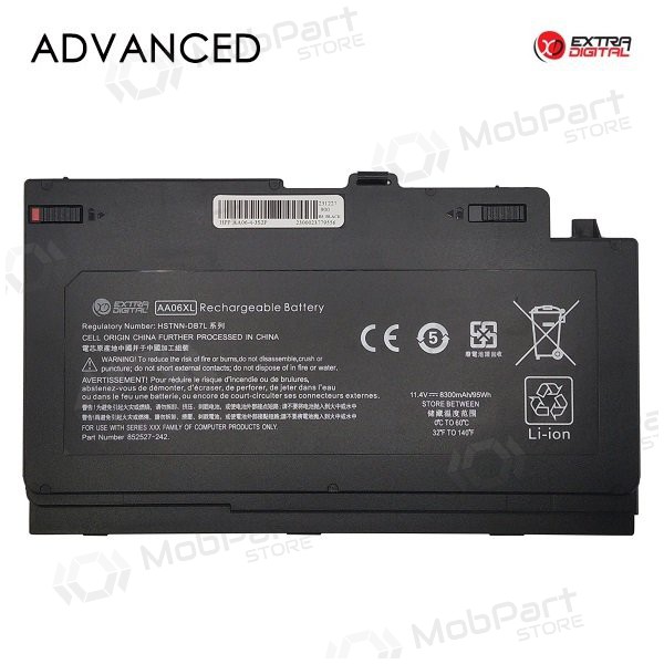 HP AA06XL, 8300mAh laptop batteri, Advanced