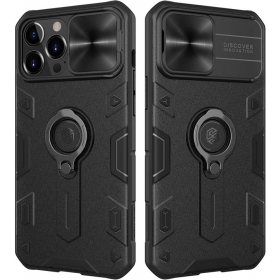 Fodral / skal Nillkin CamShield Armor Pro Apple iPhone 14 Pro grön