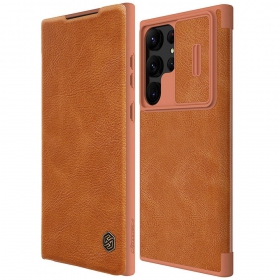 Fodral / skal Nillkin Qin Leather Samsung A346 A34 5G svart