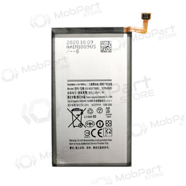 SAMSUNG G973 Galaxy S10 batteri / ackumulator (3400mAh)