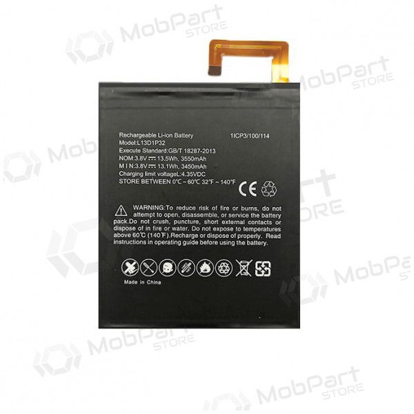 LENOVO Tab 2 A8-50 batteri / ackumulator (3550mAh)