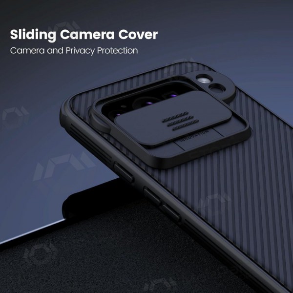 Fodral / skal Nillkin CamShield Pro Google Pixel 7 5G svart