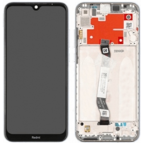 Xiaomi Redmi Note 8T skärm (grå) (med ram) (original)
