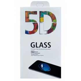 Samsung S901 Galaxy S22 5G härdat glas skärmskydd "5D Full Glue" (utan utskärning för fingeravtryck)