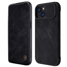 Fodral / skal Nillkin Qin Pro Leather Apple iPhone 14 Pro Max svart