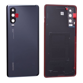 Huawei P30 baksida / batterilucka (svart) (begagnad grade C, original)