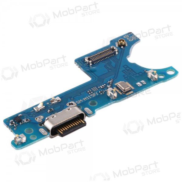 Samsung M115 Galaxy M11 2020 laddarkontakt och mikrofon med flex (service pack) (original)