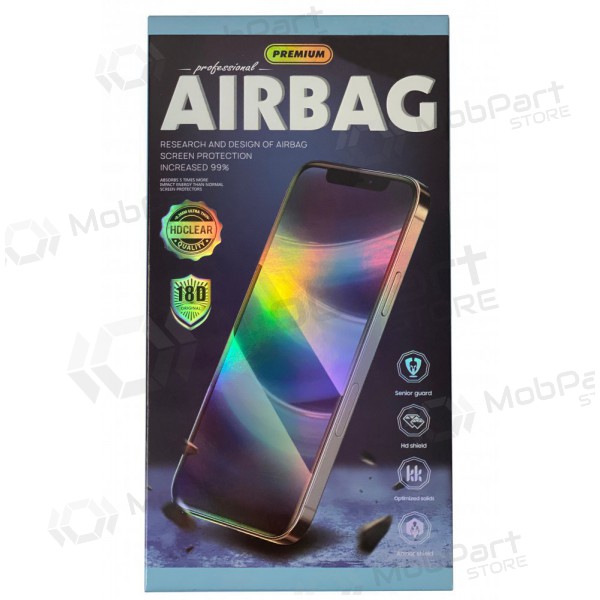 Samsung A226 Galaxy A22 5G härdat glas skärmskydd "18D Airbag Shockproof"