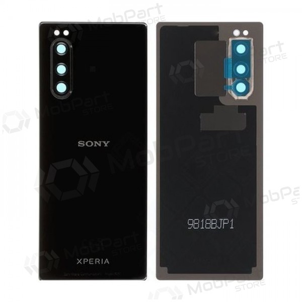 Sony J9210 Xperia 5 baksida / batterilucka (svart) (begagnad grade C, original)