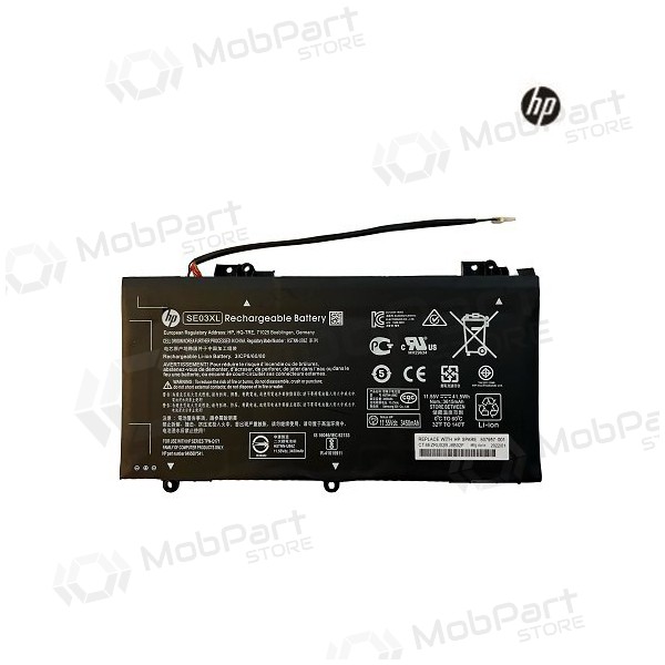 HP SE03XL, 3450mAh laptop batteri - PREMIUM