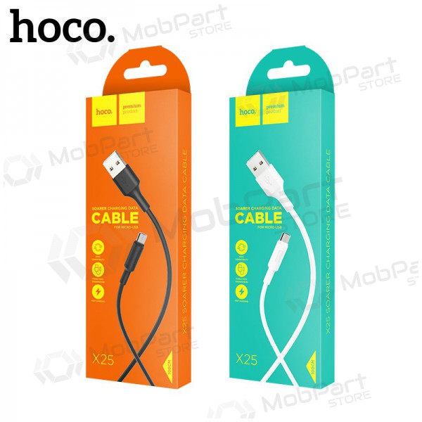 USB kabel Hoco X25 microUSB 1.0m (svart)