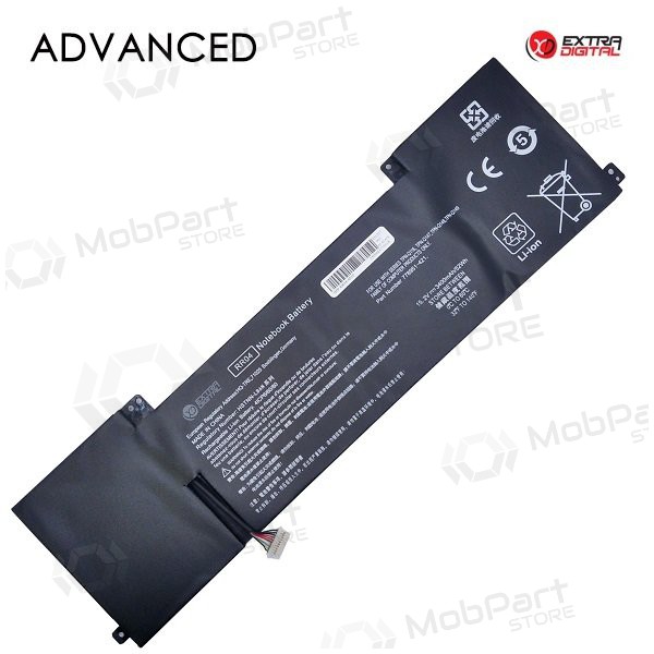 HP RR04, 3400mAh laptop batteri, Advanced