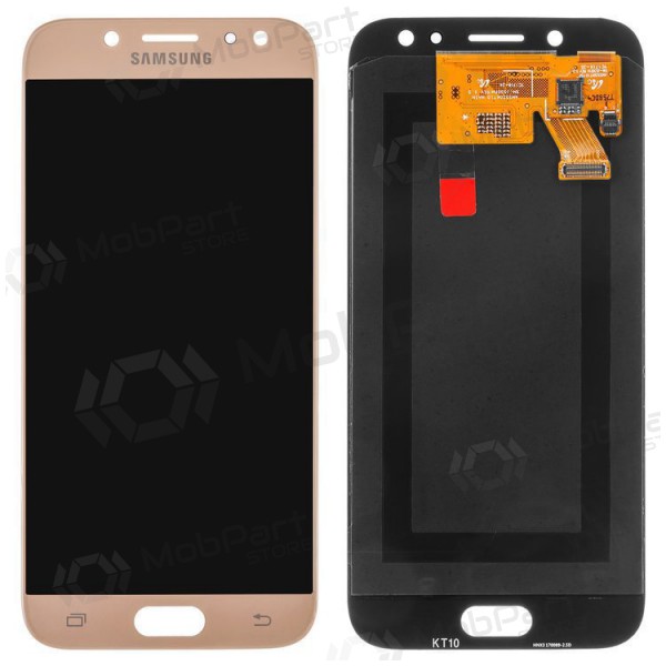 Samsung J530F Galaxy J5 (2017) skärm (guld) (service pack) (original)