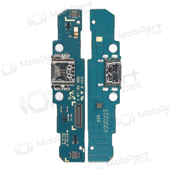 Samsung T510 / T515 Galaxy Tab A 10.1 2019 laddarkontakt och mikrofon med flex (service pack) (original)