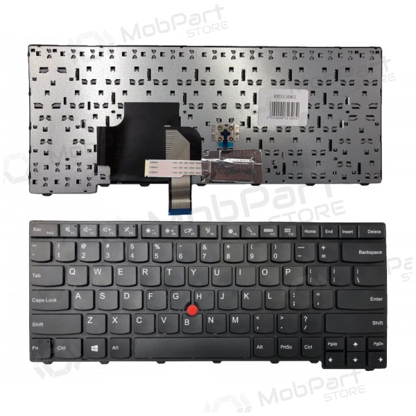 LENOVO: Thinkpad T440, T440p, T440s, T450, T450s, T431s, E431 tangentbord su rėmėliu och „trackpoint“