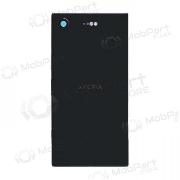 Sony G8441 Xperia XZ1 Compact baksida / batterilucka (svart) (begagnad grade C, original)