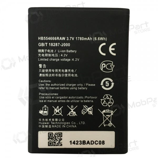 Huawei HB554666RAW for Modem E5375 / EC5377 / E5373 / E5356 / E5351 / E5330 / EC5377U-872 batteri / ackumulator (1500mAh)