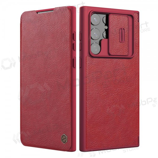 Fodral / skal Nillkin Qin Pro Leather Samsung A546 A54 5G röd