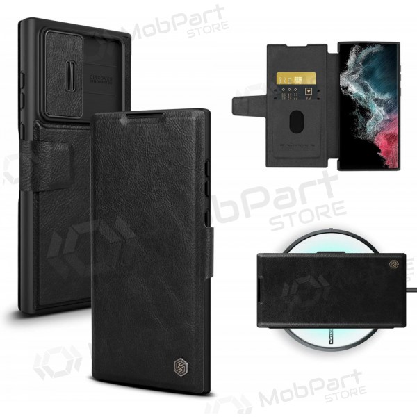 Fodral / skal Nillkin Qin Pro Leather Samsung A546 A54 5G svart