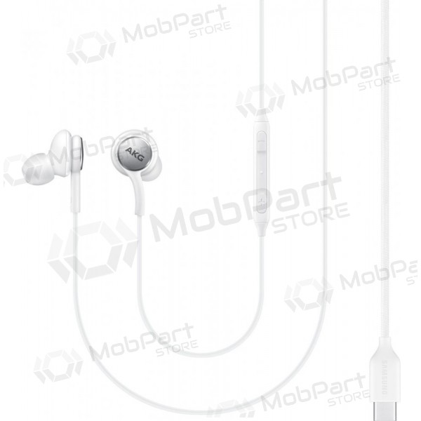 Headset Samsung AKG EO-IC100BWEGEU Type-C (vit)