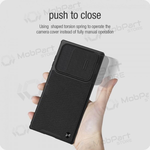 Xiaomi Redmi Note 12 Pro 5G / Poco X5 Pro mobilskal „Nillkin Textured Case“ (svart)