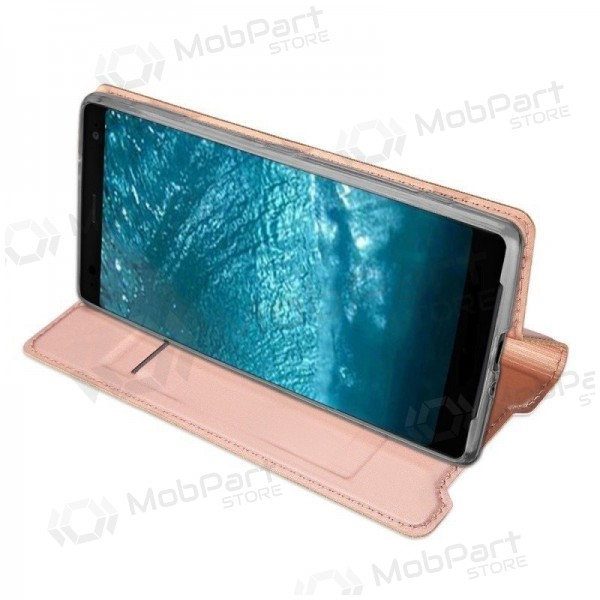 Apple iPhone 16 fodral "Dux Ducis Skin Pro" (rosa / guld)