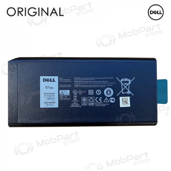 DELL X8VWF, 8550mAh laptop batteri - PREMIUM