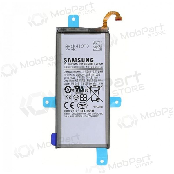 Samsung Galaxy A6 (2018), J6 (2018) batteri, akumuliatorius (original)