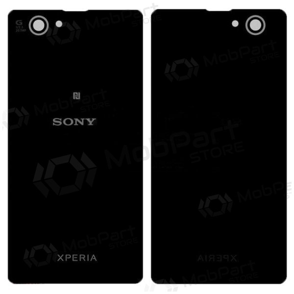 Sony Xperia Z1 Compact D5503 baksida / batterilucka (svart)