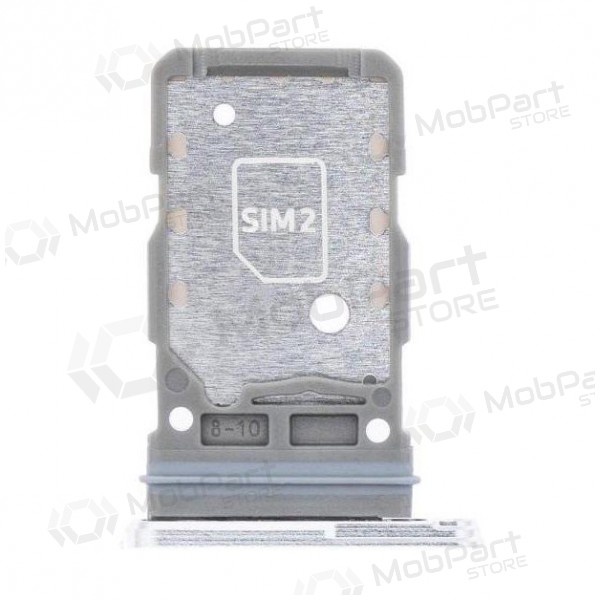 Samsung Galaxy S21 Plus SIM korthållare (silver) (original)