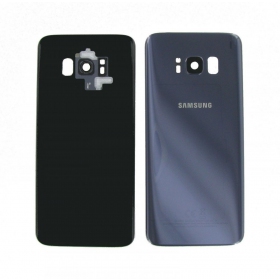 Samsung G955F Galaxy S8 Plus baksida / batterilucka violetinė (Orchid grey) (begagnad grade A, original)