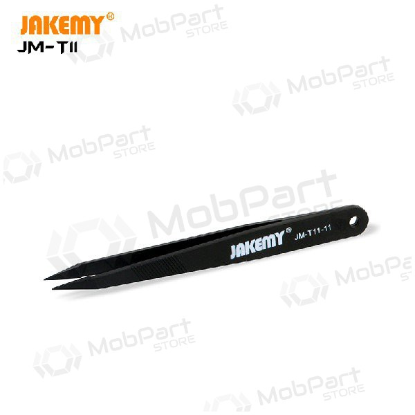 Antistatisk pincett av metall Jakemy JM-T11 ESD (3st )