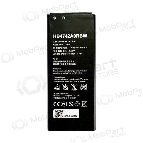 Huawei HB4742A0RBC Ascend G730 / Honor 3C batteri / ackumulator (2300mAh)