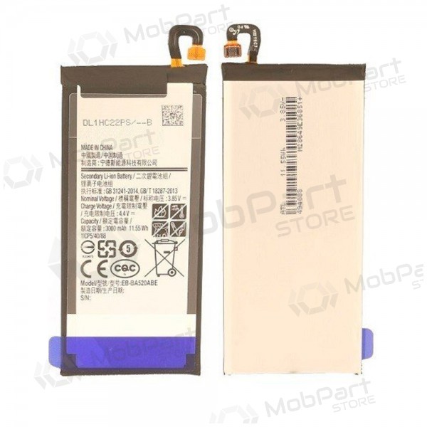 Samsung A520F Galaxy A5 (2017) (EB-BA520ABE) batteri / ackumulator (3000mAh)