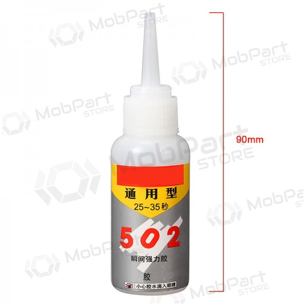 Universellt lim 502 15ml Cyanoacrylate (fast fixation)