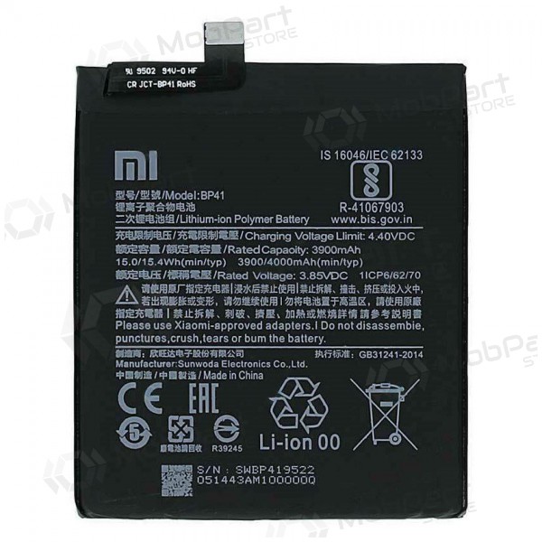 Xiaomi Mi 9T batteri, akumuliatorius (BP41) (original)