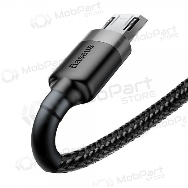 USB kabel Baseus Cafule Type-C 2.0m 2.0A (grå-svart) CATKLF-CG1