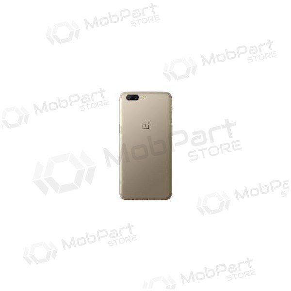 OnePlus 5 baksida / batterilucka (guld) (begagnad grade B, original)