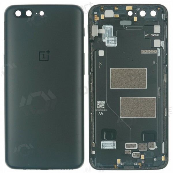 OnePlus 5 baksida / batterilucka grå (Slate Gray) (begagnad grade B, original)