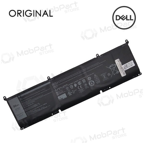 DELL 8FCTC, 4650mAh laptop batteri - PREMIUM