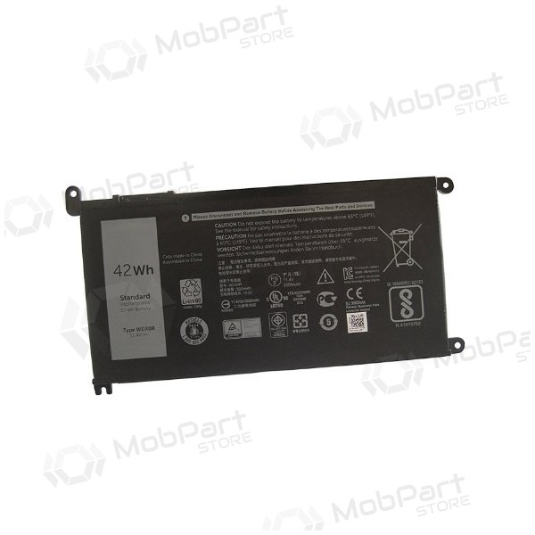 DELL WDX0R laptop batteri - PREMIUM