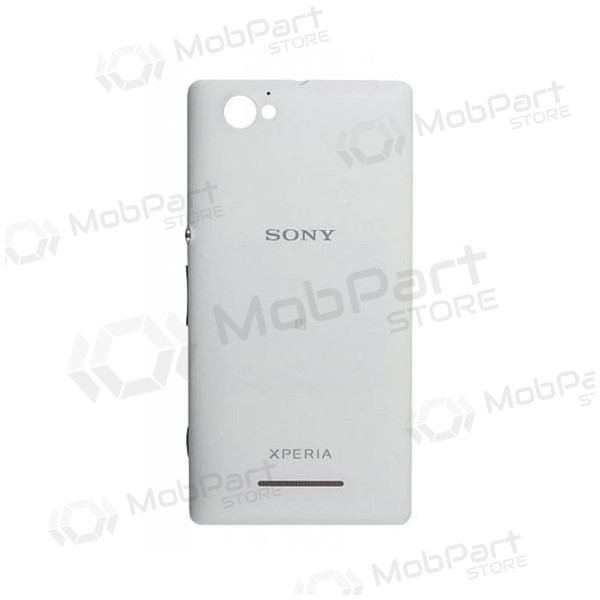 Sony Xperia M baksida / batterilucka (vit) (begagnad grade A, original)