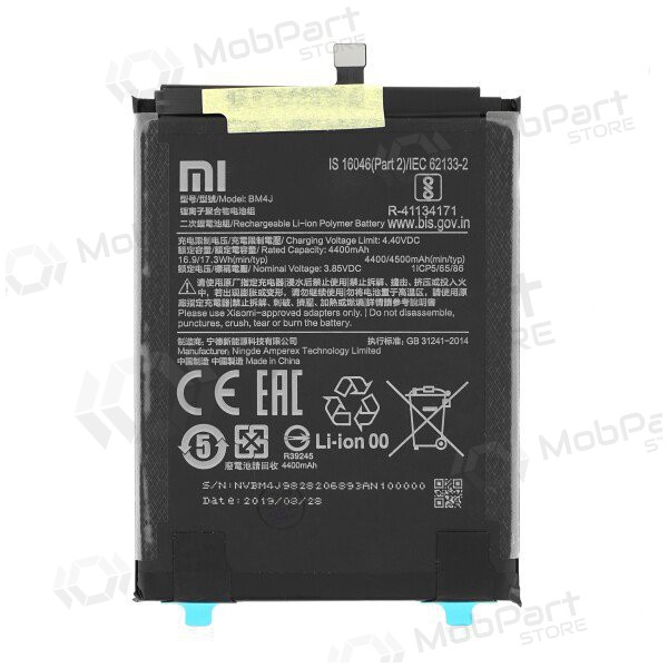 Xiaomi Redmi Note 8 Pro batteri, akumuliatorius (BM4J) (original)