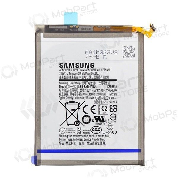 Samsung Galaxy A20, A30, A30s, A50, A50s batteri, akumuliatorius (original)